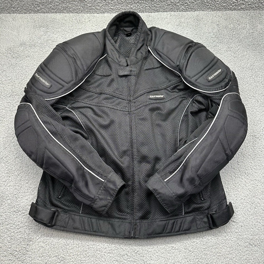 Tourmaster Intake Series 2 Mens Size XL / 46 Motorcycle Jacket Padded No Liner